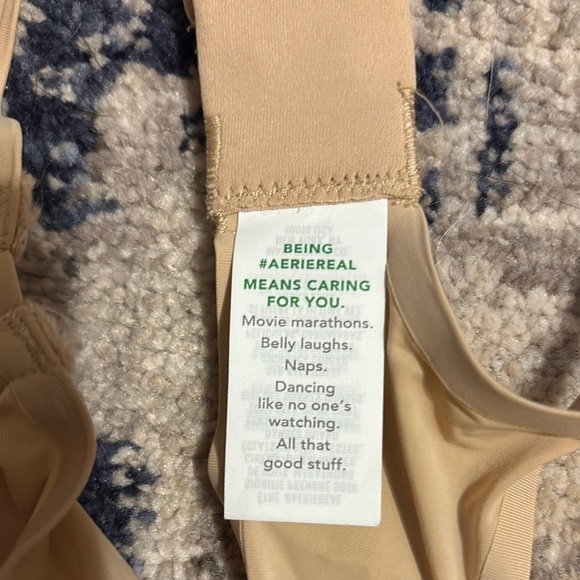 NWT Aerie Tan Bra with Adjustable Straps and Smooth Cups - Picture 3 of 6
